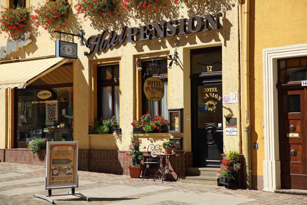 Hotel-Pension Zum Markt Torgau Kültér fotó